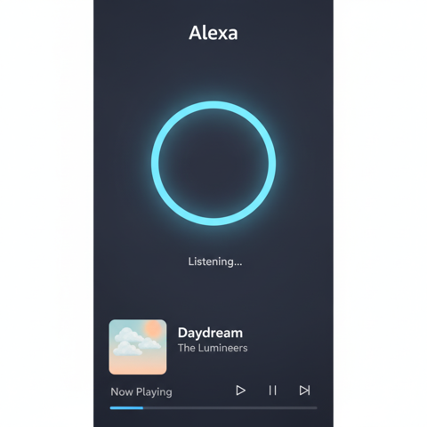 Alexa — now playing