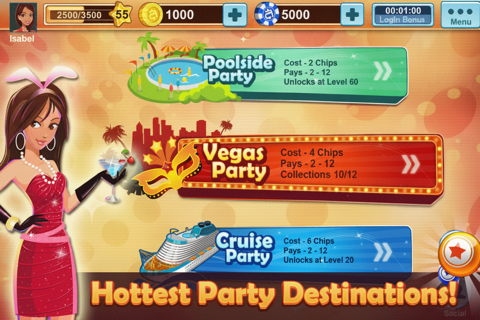 Bingo Party — destinations